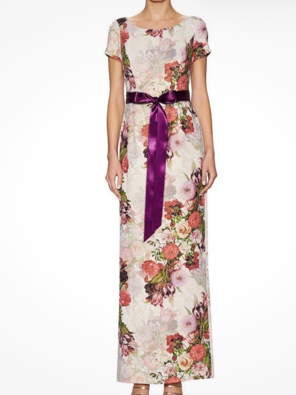 🆕ADRIANNA PAPELL Column Dress sz 4